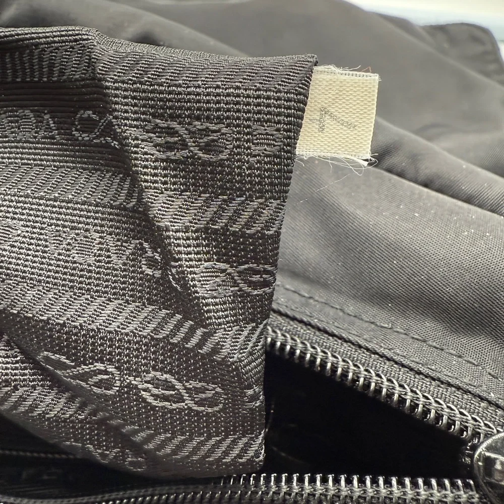 Prada black nylon